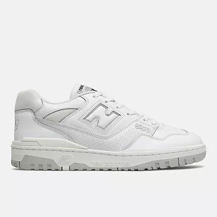 New Balance Sneaker Bb550 - White, size 44½ on Productcaster.