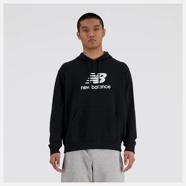 New Balance Hoodie Sport Essentials French Terry - Black, size Small on Productcaster.