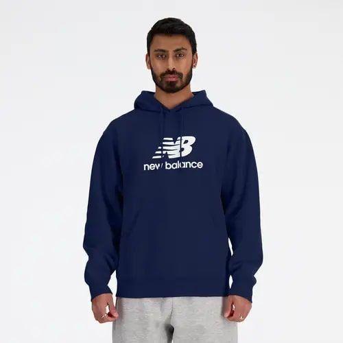 New Balance Hoodie Sport Essentials French Terry - Navy, size Medium on Productcaster.