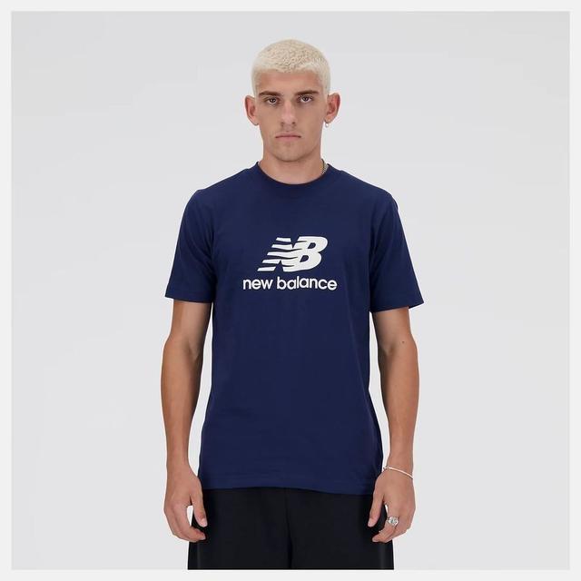 New Balance T-shirt Sport Essentials - Navy, size Small on Productcaster.