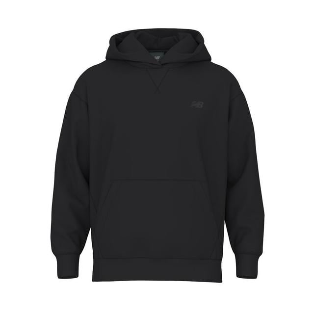 New Balance Hoodie Athletics French Terry - Black, size Large on Productcaster.