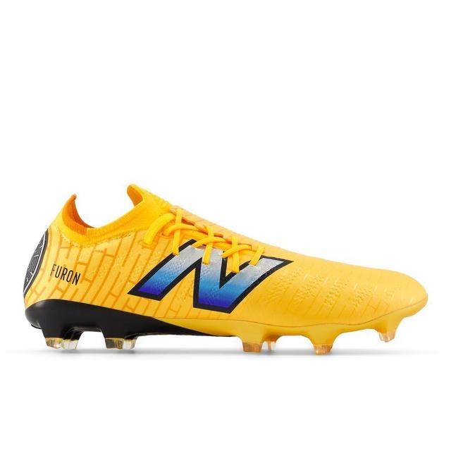 New Balance Furon V7 Pro Fg Power Surge - Yellow - Grass (Fg), size 47 on Productcaster.