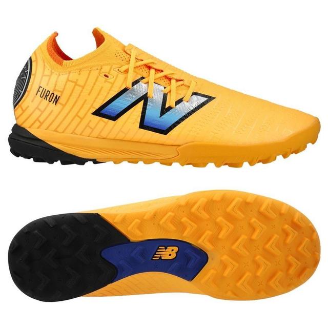 New Balance Furon V7 Pro Tf Power Surge - Yellow - Turf (Tf), size 42 on Productcaster.