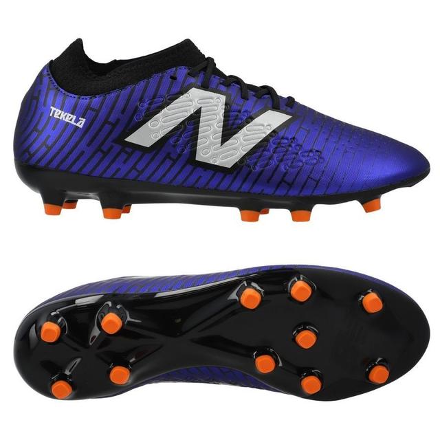 New Balance Tekela V4 Magique Fg Power Surge - Blue - Grass (Fg), size 44 on Productcaster.