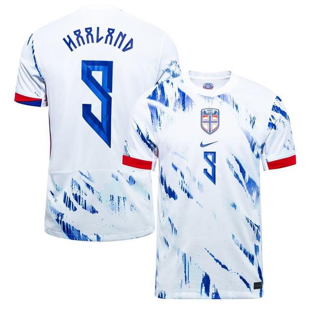 Norway Away Shirt 2024 Haaland 9 - , size Large on Productcaster.