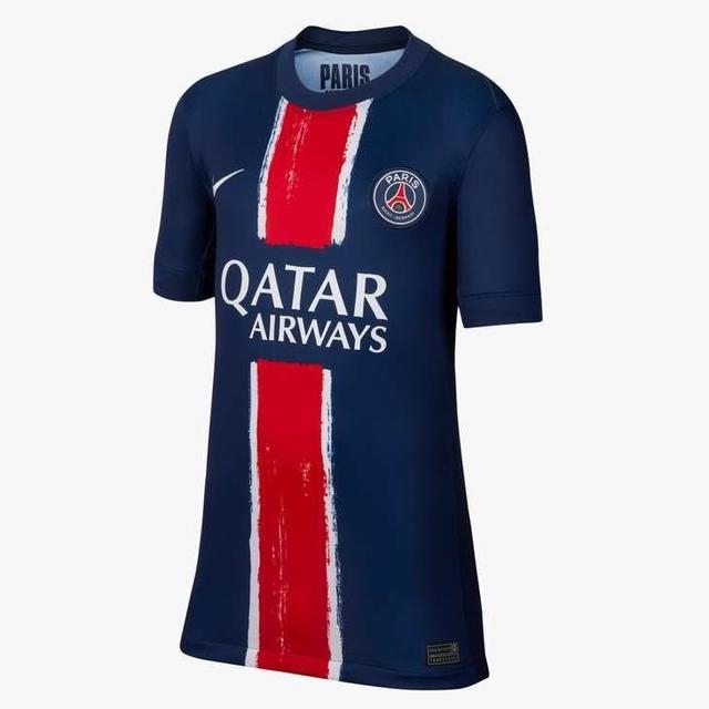 Paris Saint Germain Home Shirt 2024/25 Kids - , size ['S: 128-137 cm'] on Productcaster.