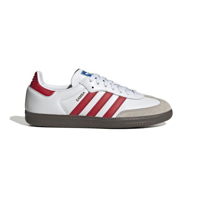 adidas Original Samba Og - Footwear White/better Scarlet - ['Indoor (Ic)'], size ['42 on Productcaster.