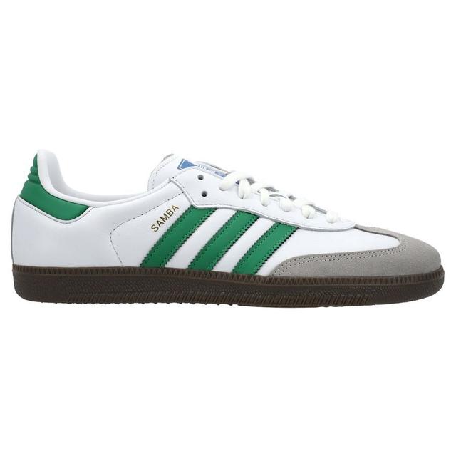 adidas Original Samba Og - Footwear White/core Green - Indoor (Ic), size 40⅔ on Productcaster.