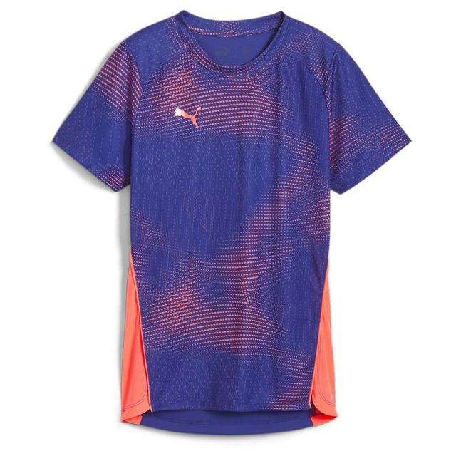 PUMA Training T-shirt Individualblaze - Lapis Lazuli/dark Amethyst Women, size Medium on Productcaster.