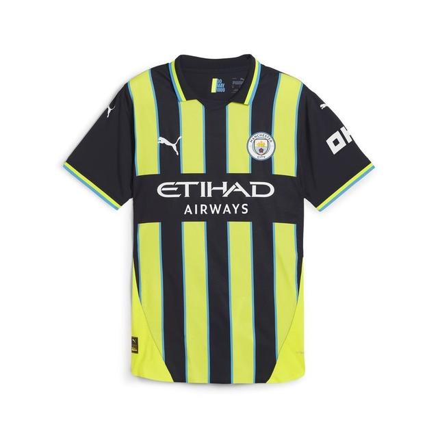 Manchester City Away Shirt 2024/25 Authentic - PUMA, size Large on Productcaster.