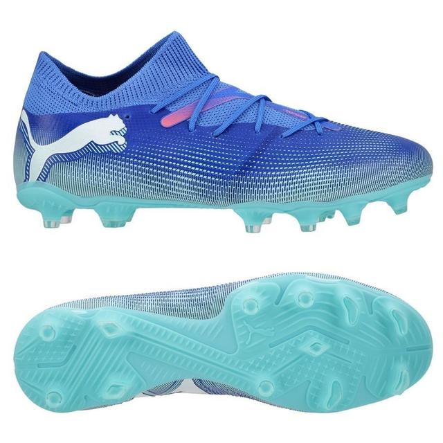 PUMA Future 7 Match Fg/ag Formula - Bluemazing/PUMA White/electric Peppermint, size 45 on Productcaster.