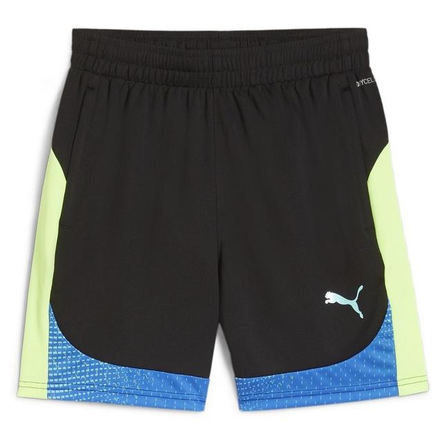 PUMA Training Shorts Individualfinal - PUMA Black/fizzy Apple Kids, size XS/128 cm on Productcaster.