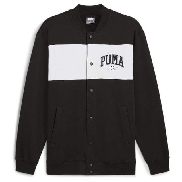 PUMA Squad Bomber Jacket - Black, size X-Large on Productcaster.