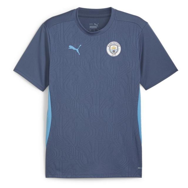 Manchester City Training T-shirt - Inky Blue/magic Blue - PUMA, size X-Small on Productcaster.