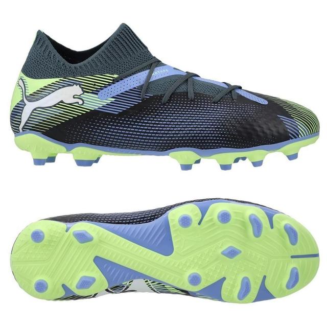 PUMA Future 7 Pro Fg/ag Lights Out - Gray Skies/PUMA White/fizzy Apple Kids, size 34 on Productcaster.