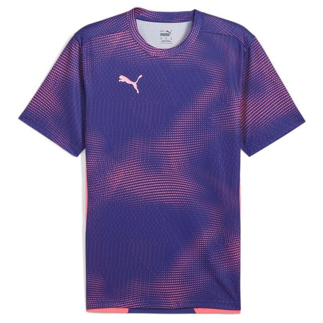 PUMA Training T-shirt Individualfinal - Club Navy/dark Amethyst, size XX-Large on Productcaster.