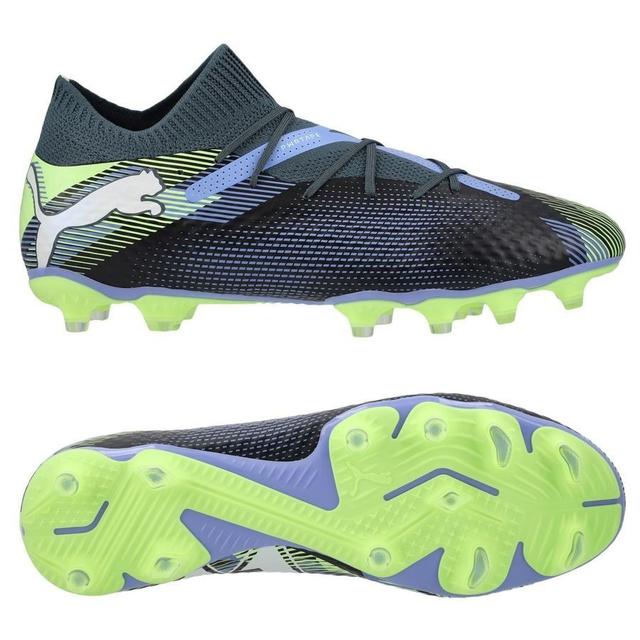 PUMA Future 7 Pro Fg/ag Lights Out - Gray Skies/PUMA White/fizzy Apple, size 44½ on Productcaster.