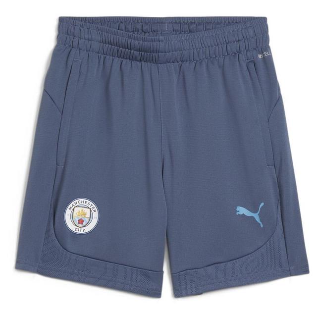 Manchester City Training Shorts - Inky Blue/magic Blue Kids - PUMA, size M/152 cm on Productcaster.