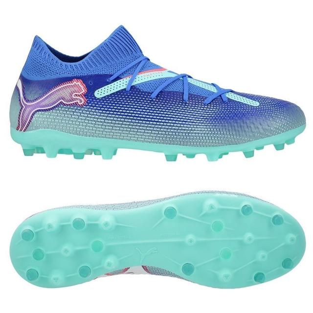 PUMA Future 7 Pro Mg Formula - Bluemazing/PUMA White/electric Peppermint, size 43 on Productcaster.