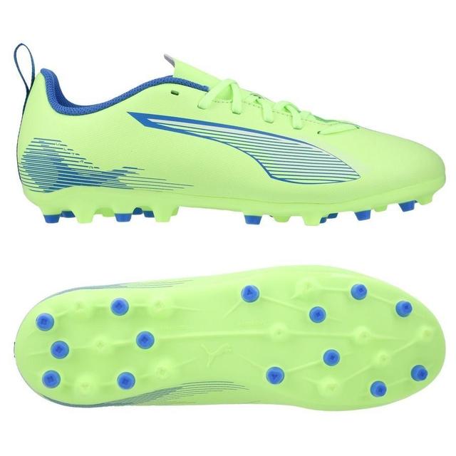 PUMA Ultra 5 Play Mg Lights Out - Fizzy Apple/PUMA White/bluemazing Kids, size 33 on Productcaster.