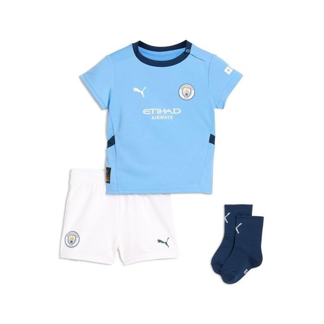 Manchester City Home Shirt 2024/25 Baby-kit Kids - PUMA, size 74 cm on Productcaster.