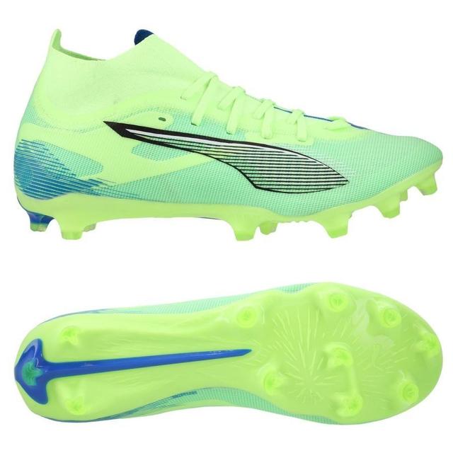 PUMA Ultra 5 Match + FG/AG Lights Out - Fizzy Apple/PUMA White/Bluemazing Women, size 39 on Productcaster.