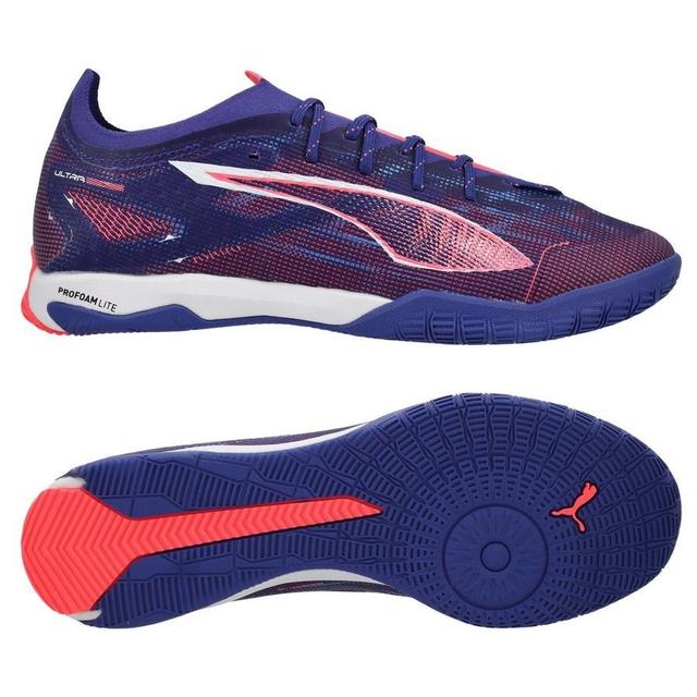 PUMA Ultra 5 Pro Court It Formula - Lapis Lazuli White/sunset Glow - Indoor (Ic), size 45 on Productcaster.