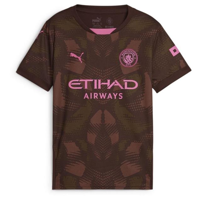 Manchester City Goalkeeper Shirt 2024/25 Kids - PUMA, size Small on Productcaster.