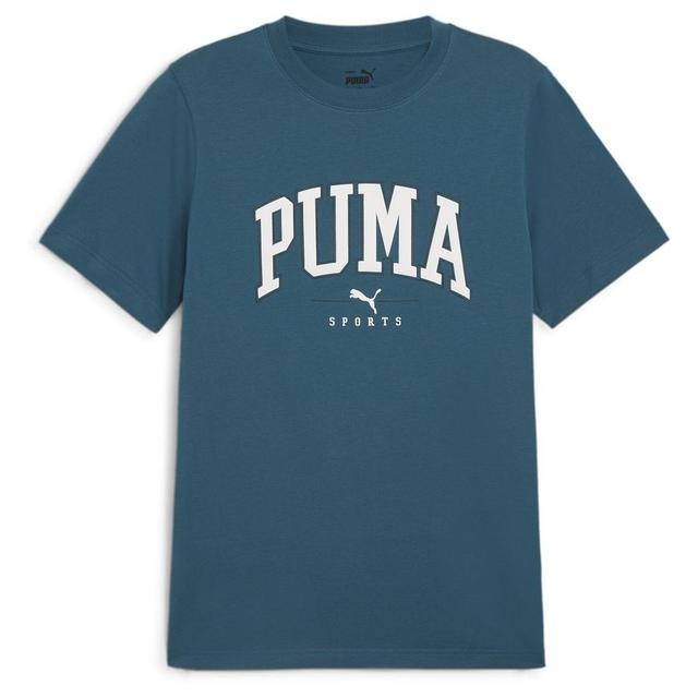 PUMA Squad Big Graphic Tee Cold Green, storlek Medium on Productcaster.