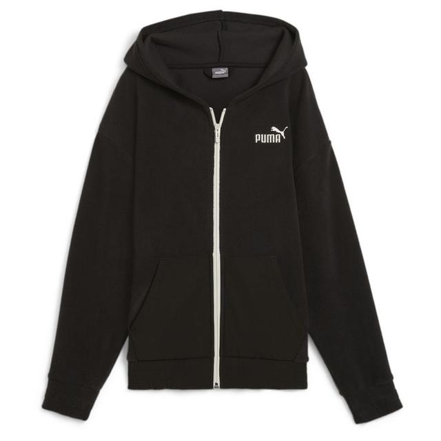 Ess Elevated Winterized Fz Hoodie PUMA Black, pointure X-Small on Productcaster.