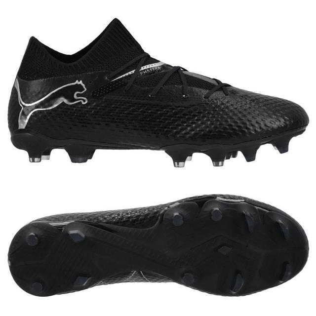 PUMA Future 7 Pro FG/AG Eclipse - Sort/Sølv, størrelse 44 on Productcaster.