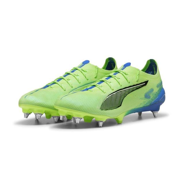 PUMA Ultra 5 Ultimate Sg Lights Out - Fizzy Apple/PUMA White/bluemazing - Soft Ground (Sg), size 38½ on Productcaster.