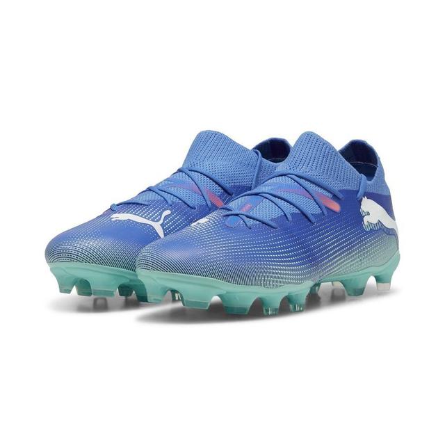 PUMA Future 7 Match FG/AG Formula - Bluemazing/Weiß/Electric Peppermint Damen, Größe 40½ on Productcaster.