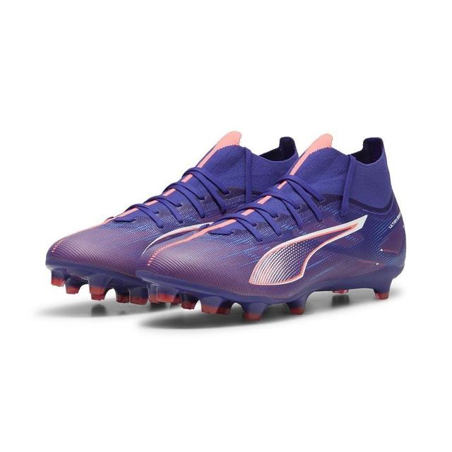 PUMA Ultra 5 Match + FG/AG Formula - Lapis Lazuli/Valkoinen/Pinkki, koko 46 on Productcaster.