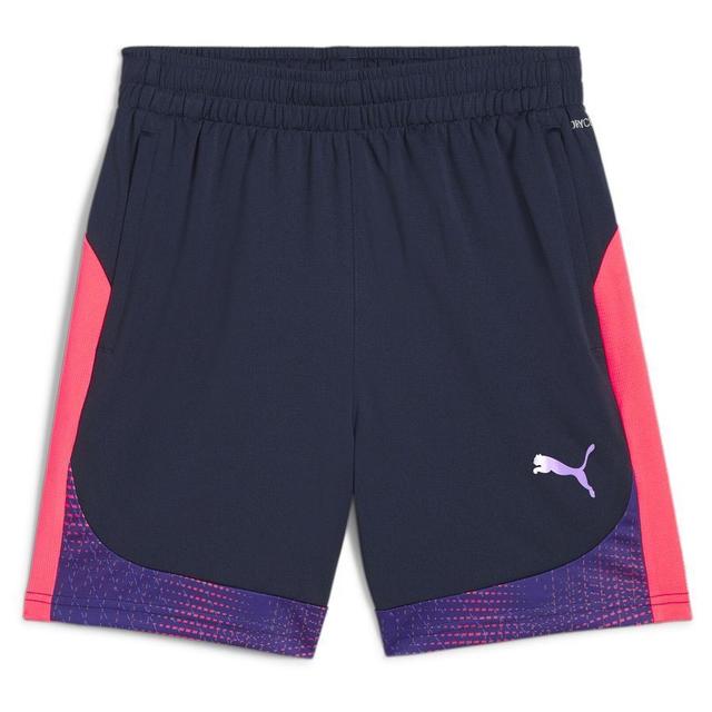 PUMA Training Shorts Individualfinal - Club Navy/dark Amethyst Kids, size M/152 cm on Productcaster.