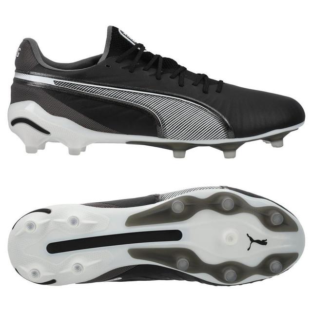 PUMA King Ultimate Fg/ag Eclipse - Black/white/cool Dark Gray, size 35½ on Productcaster.