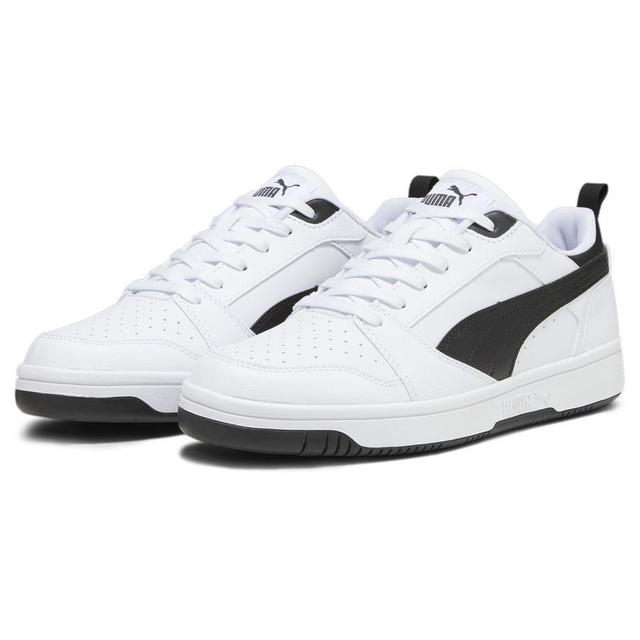 Rebound V6 Low PUMA White-PUMA Black-PUMA Black, storlek 38½ on Productcaster.