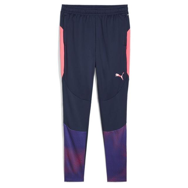 PUMA Training Trousers Individualfinal - Club Navy/dark Amethyst, size Medium on Productcaster.