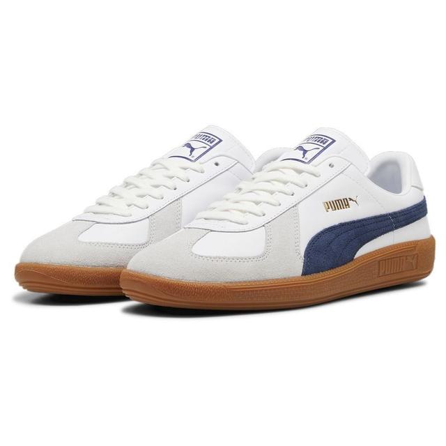 PUMA Army Trainer - White/navy, size 40 on Productcaster.