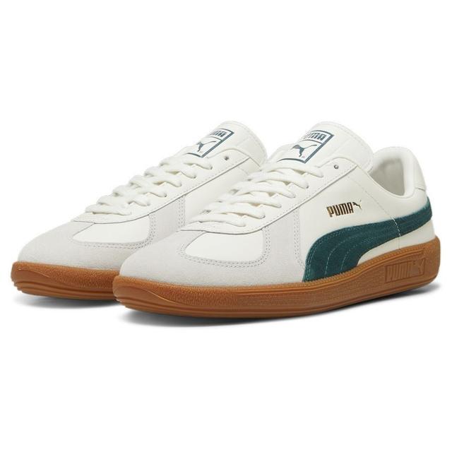 PUMA Army Trainer Warm White-dark Myrtle, storlek 45 on Productcaster.