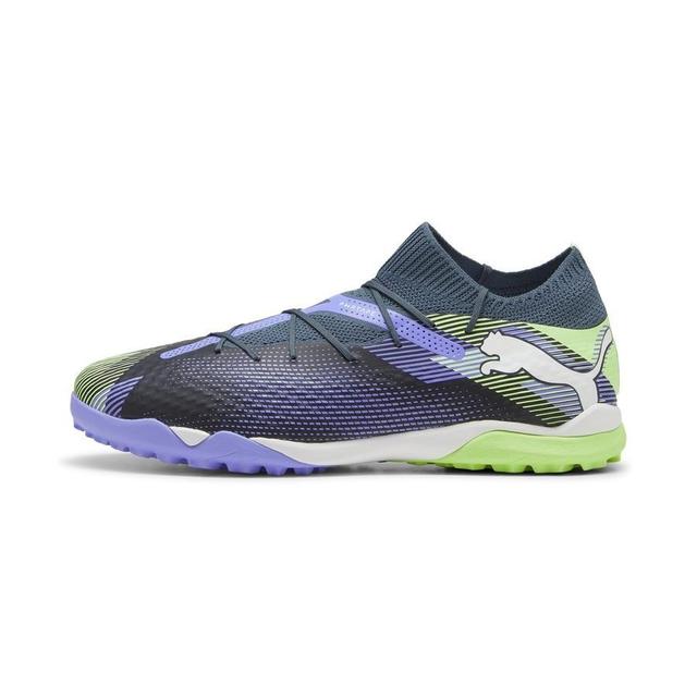 PUMA Future 7 Pro Cage Tt Lights Out - Gray Skies/PUMA White/fizzy Apple - Turf (Tf), size 45 on Productcaster.