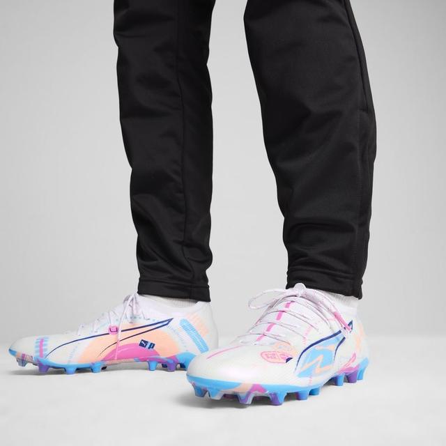 PUMA Ultra 5 Ultimate Mg Volume Up - Blanc/bleu/poison Pink/fizzy Melon, pointure 44½ on Productcaster.