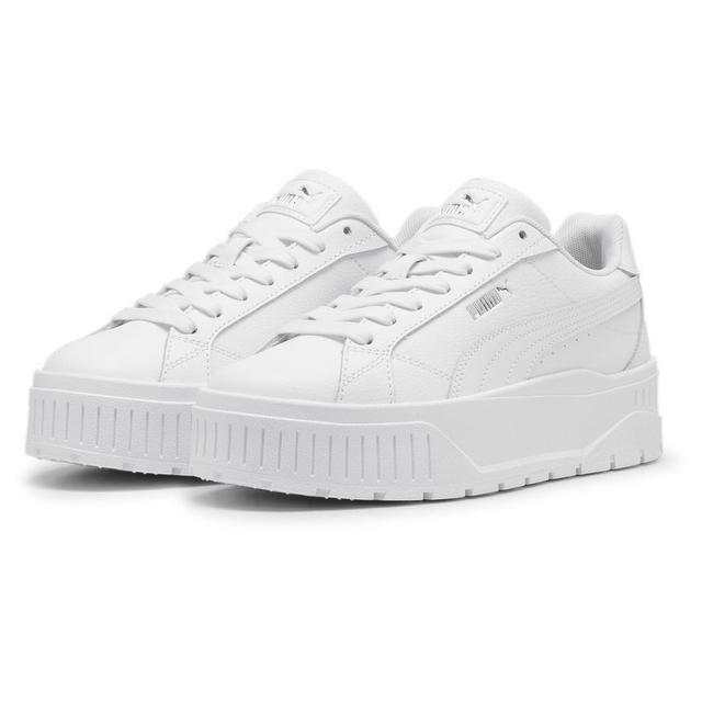 Karmen Ii L PUMA White-PUMA White-PUMA Silver, storlek 35½ on Productcaster.