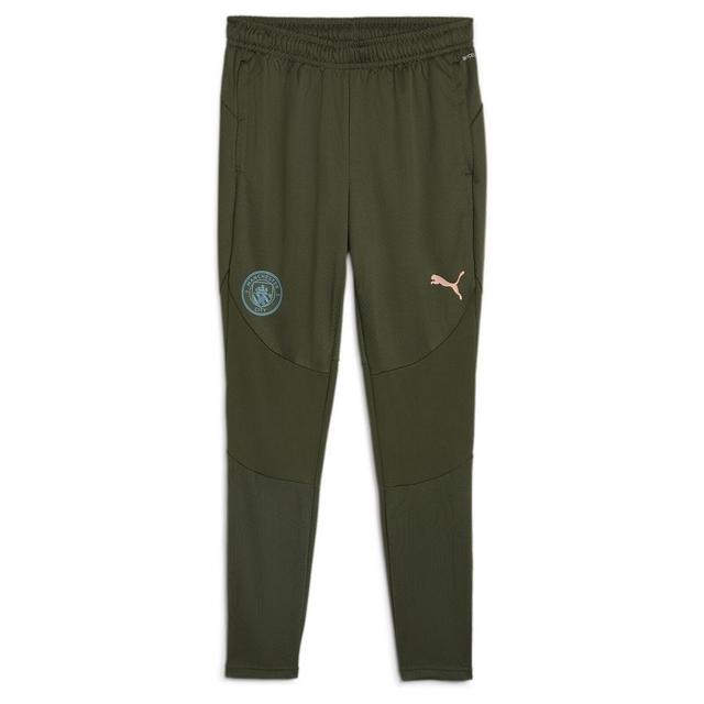 Manchester City Training Trousers - Green/blue - PUMA, size Large on Productcaster.