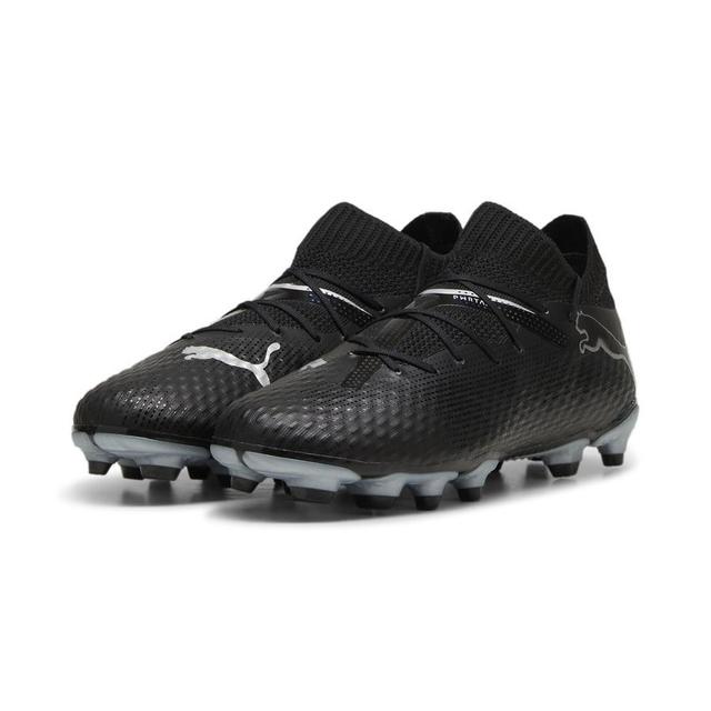 PUMA Future 7 Pro FG/AG Eclipse - Sort/Sølv Børn - Græs (FG)', 'Kunstgræs (AG), størrelse 34 on Productcaster.