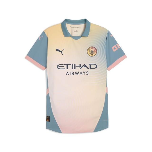 Manchester City Fourth Shirt 2024/25 Authentic - PUMA, size X-Small on Productcaster.