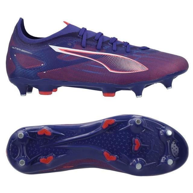 PUMA Ultra 5 Match Sg Formula - Lapis Lazuli/PUMA White/sunset Glow - Soft Ground (Sg), size 44 on Productcaster.