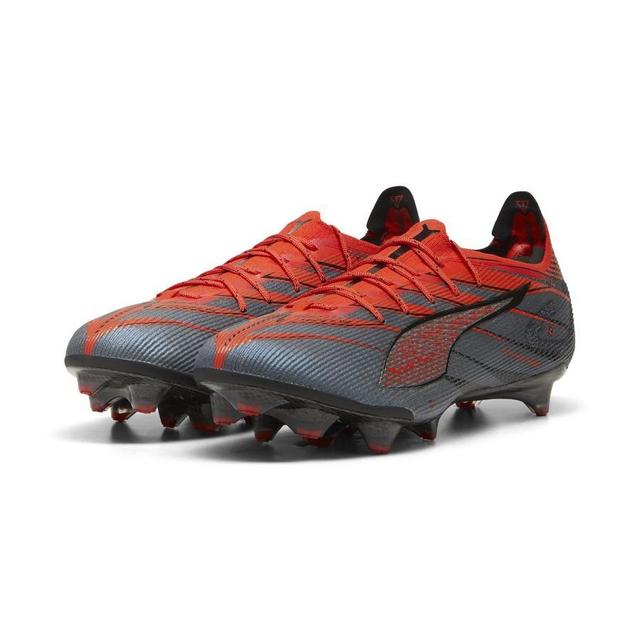 PUMA Ultra 5 Carbon Fg Speed Edition - Black/white/fiery Coral Limited Edition - Grass (Fg), size 42½ on Productcaster.