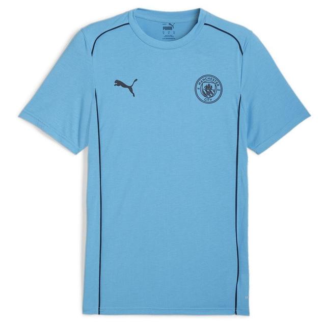 Manchester City T-Shirt Casuals - Blå/Navy - PUMA, størrelse XX-Large on Productcaster.