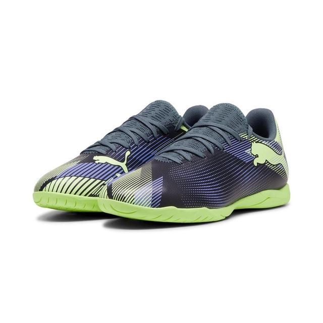 PUMA Future 7 Play It Lights Out - Gray Skies/elektro Purple/fizzy Apple/PUMA White - Indoor (Ic), size 40 on Productcaster.